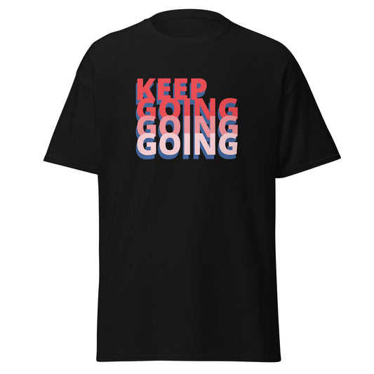 Men's classic tee - Keep going - Premium  from Aussie CartFiller - Just $29.50! Shop now at Aussie CartFiller