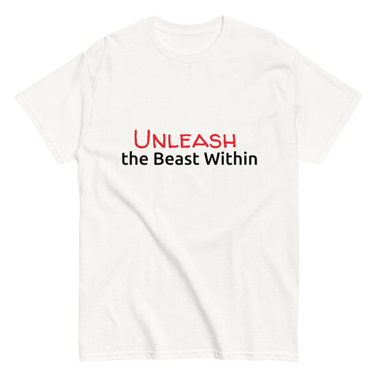 Men's classic tee - Unleash the Beast Within - Premium  from Aussie CartFiller - Just $36.61! Shop now at Aussie CartFiller