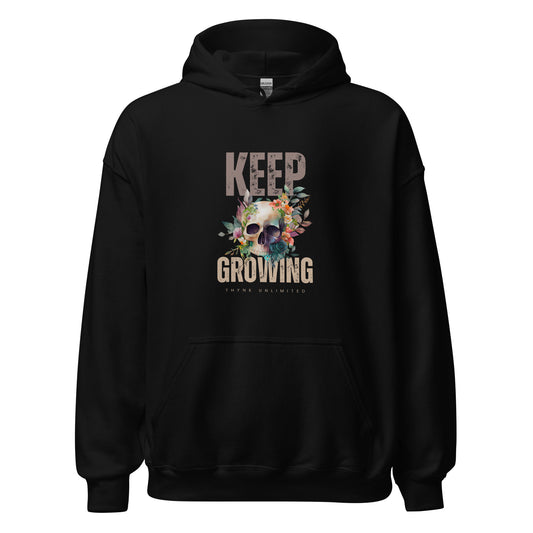 Unisex Hoodie - KEEP GROWING